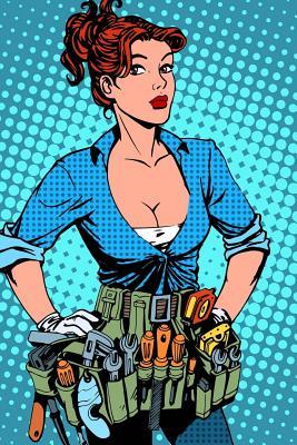 Read online Maintenance Pin-Up Girl Journal: 150 Page Lined Notebook/Diary - NOT A BOOK | ePub