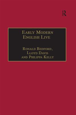 Download Early Modern English Lives: Autobiography and Self-Representation 1500-1660 - Ronald Bedford file in ePub