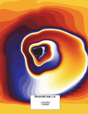 Download Math Notebook Cornell Notes & 4x4 Graph Paper 8.5x11 150 Pages: Super Yellow Fractal Cover Design - Smartly Bound | PDF