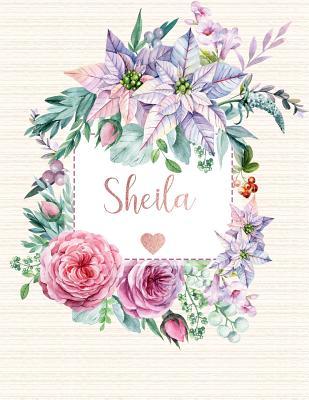 Download Sheila: Floral Personalized Lined Journal with Inspirational Quotes - Panda Studio file in PDF