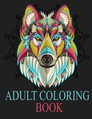Read online Adult Coloring Book: Adult Coloring Book: Inspired By Nature, Stress Relieving Animal Designs, Easy, and Relaxing Coloring Pages, extra large size, Different DESIGNS, (Perfect for Artist) - Omi Kech file in PDF
