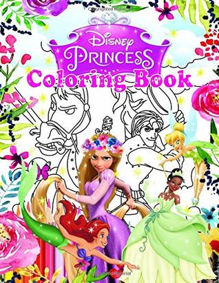Read Disney Princesses Coloring Book: Jumbo Coloring Book With High Quality Images For Kids Ages 4-8 - Little Penguin | ePub