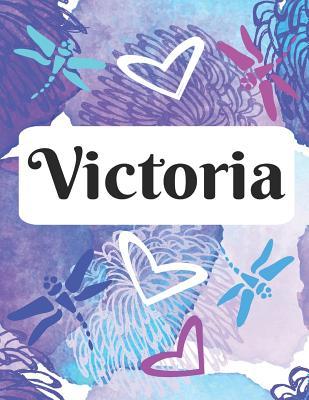 Read online Victoria: Personalized Name Journal with Blank Lined Paper - Perky Pages | ePub