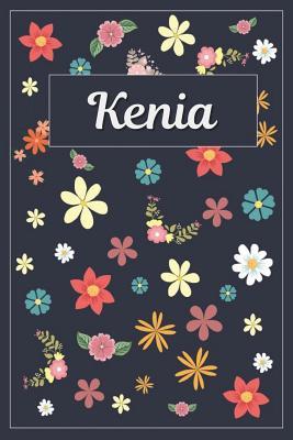 Read Kenia: Lined Writing Notebook with Personalized Name 120 Pages 6x9 Flowers -  file in PDF