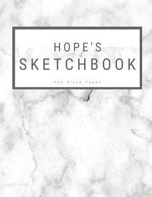 Read Hope's Sketchbook: : Personalized Marble Sketchbook with Name: 120 Pages -  | ePub