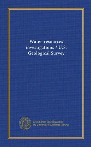 Download Water-resources investigations / U.S. Geological Survey - . Unknown file in ePub